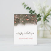 休日の我々は、松の木の枝のボールを移動 案内ポストカード (スタンド正面)