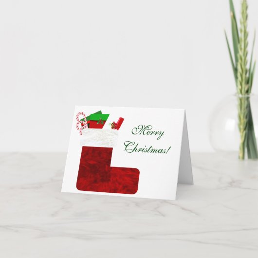 休日の挨拶状とノートカード カード (正面)