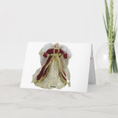 休日の挨拶状とノートカード カード (裏面)