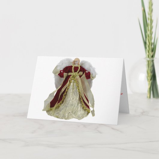 休日の挨拶状とノートカード カード (正面)