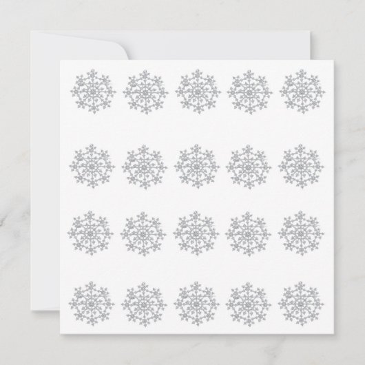 休日の挨拶状とノートカード シーズンカード (正面)