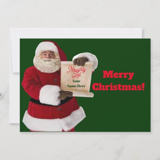 休日の挨拶状とノートカード 招待状 (正面)