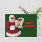 休日の挨拶状とノートカード 招待状 (スタンド正面)