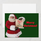 休日の挨拶状とノートカード 招待状 (正面/裏面)