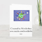 休日の挨拶状1愛 シーズンカード (裏面)