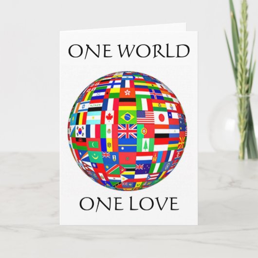 休日の挨拶状1愛 シーズンカード (正面)