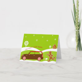 休日の挨拶状 カード