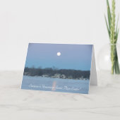 休日の挨拶状 カード (正面)