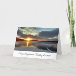 休日の挨拶状 カード