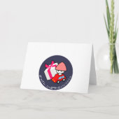 休日の挨拶状-休日夜 シーズンカード (裏面)