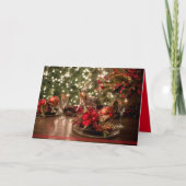 休日の挨拶 カード (正面)