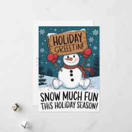 休日の挨拶 – クリスマスカード