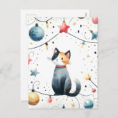 休日の挨拶 シーズンポストカード (正面/裏面)