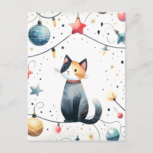 休日の挨拶 シーズンポストカード (正面)