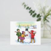 休日の挨拶！ シーズンポストカード (スタンド正面)