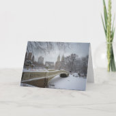 休日の挨拶-弓橋セントラル・パーク シーズンカード (裏面)