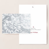 休日の挨拶 箔カード (ディスプレー)