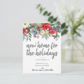 休日の新しいホーム引越し案内 インビテーションポストカード (スタンド正面)