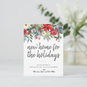 休日の新しいホーム引越し案内 インビテーションポストカード (スタンド正面)