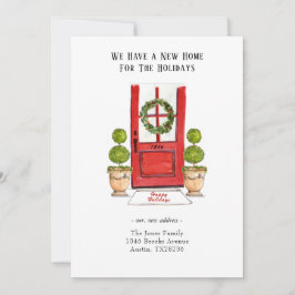 休日の新しいホーム移動 招待状