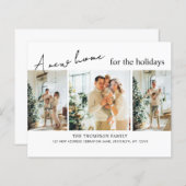 休日の新しい家の予算を写真移動 (正面/裏面)