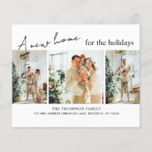 休日の新しい家の予算を写真移動