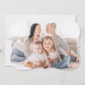 休日の新しい家の引越し発表 シーズンカード (裏面)