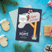 休日の新しい家の引越し発表 シーズンカード