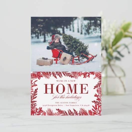 休日の新しい家の引越し発表 シーズンカード (スタンド正面)