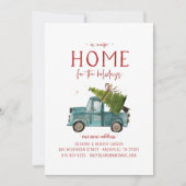 休日の新しい家の引越し発表 案内状 (正面)