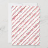 休日の新しい家の引越し発表 案内状 (裏面)