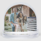 休日の新しい家の緑の写真 (裏面)