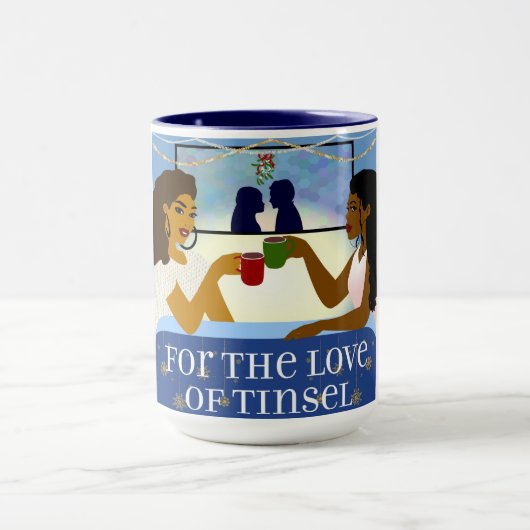 休日の映画を見ながら行く快適なマグカップ マグカップ (中央)