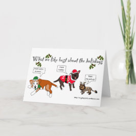 休日の最高の好きなもの シーズンカード