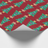 休日の木の包装紙 ラッピングペーパー (角)