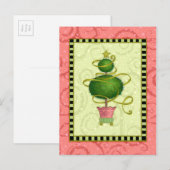 休日の木Iのカード シーズンポストカード (正面/裏面)