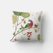 休日の枕ヤマウズラ クッション (正面)