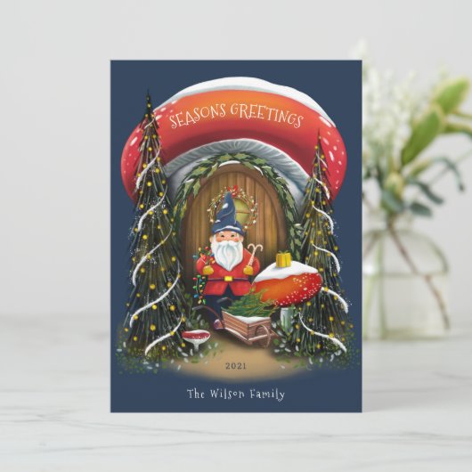 休日の格言赤と青の非写真 シーズンカード (スタンド正面)