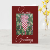 休日の標準、5" x 7"折り畳みグリーティングカード カード (黄色い花)