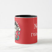 休日の気分：私は準備ができていないと思う マグカップ (中央)