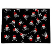 休日の海賊スカル#2 ラージペーパーバッグ (正面)