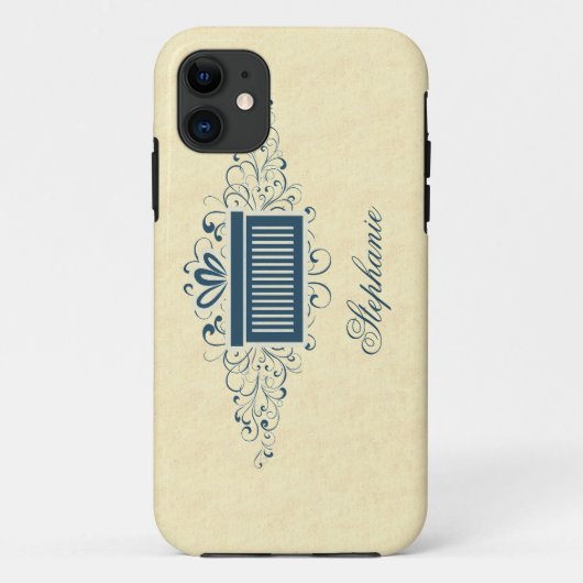 休日の渦巻き旋回プレゼントiPhone 5 BTケース Case-Mate iPhoneケース (裏面)