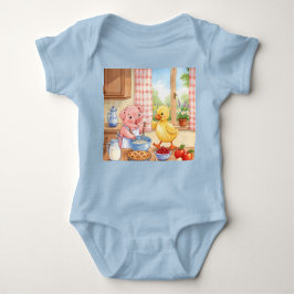 休日の準備 ベビーボディスーツ