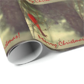 休日の男性の(鳥)ショウジョウコウカンチョウ ラッピングペーパー (ロールコーナー)