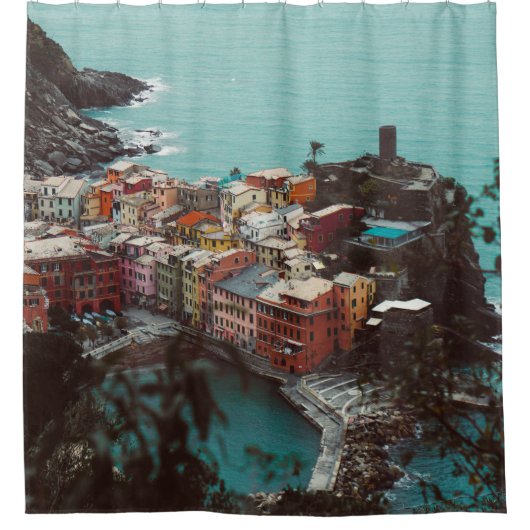 休日の目的地 シャワーカーテン (正面)