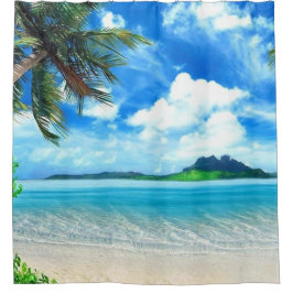 休日の目的地 シャワーカーテン