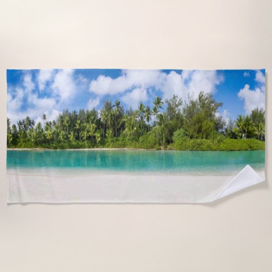 休日の目的地 ビーチタオル (正面)