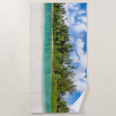 休日の目的地 ビーチタオル (正面)