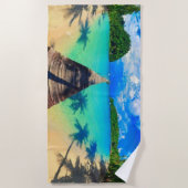 休日の目的地 ビーチタオル (正面)