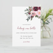 休日の移動クリスマスの住所の変更フローラ シーズンカード (スタンド正面)